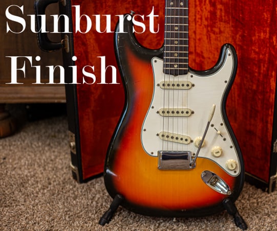 Sunburst Finish Fender Stratocaster Models