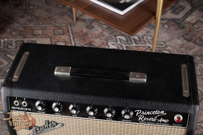 Fender Princeton Reverb 1966 - Blackface - W/ Paperwork - Image 2