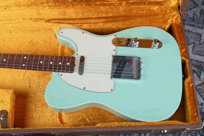 Fender AVRI 62' Telecaster Custom 2006 - Seafoam Green - Double Bound! - Image 7