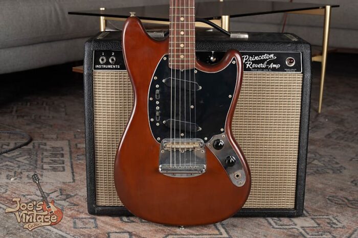 Fender Mustang 1975 - RARE Mocha Finish! - Image 2