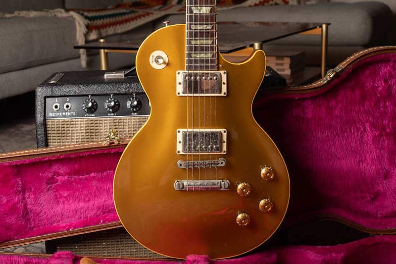 Vintage Gibson 1956 Les Paul Goldtop Reissue Electric Guitar