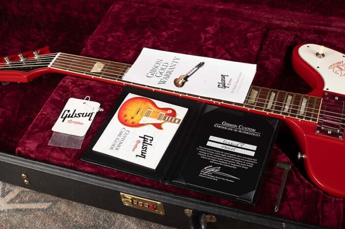 Gibson Custom Shop Firebird V 2000s - Cardinal Red - Image 10