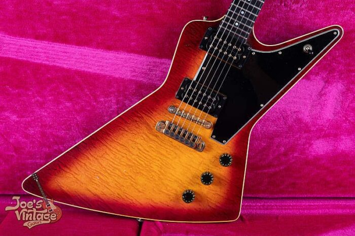 Gibson E2 Explorer CMT 1982 - Sunburst FLAME!