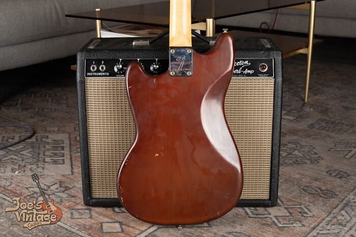 Fender Mustang 1975 - RARE Mocha Finish! - Image 4
