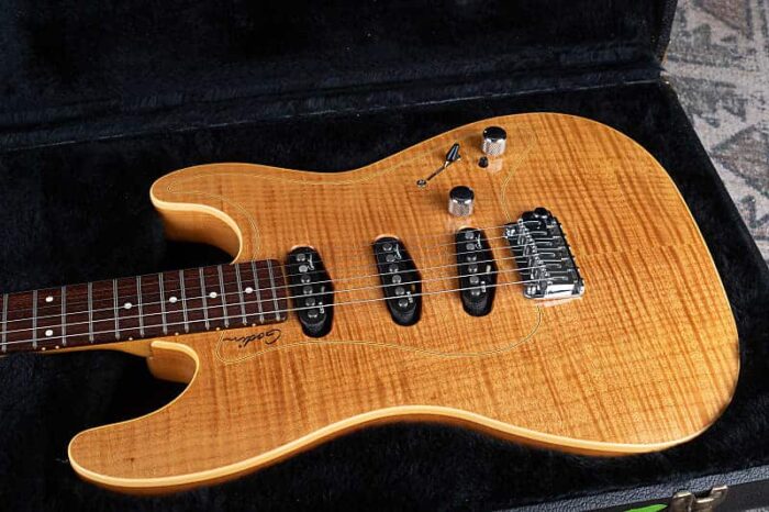 Godin Passion RG.3 2009 - FLAME Maple - Image 8