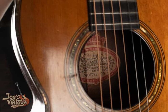 Washburn "Special" Parlor 1900s - Brazilian RW - CLEAN - Image 8
