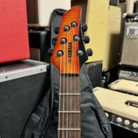 Yamaha RGX 820Z Stereo Piezo 2004 - Orange Quilted Maple Top