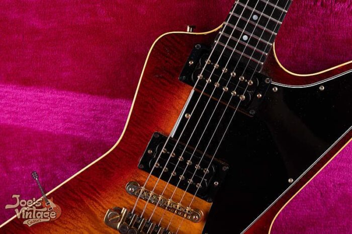 Gibson E2 Explorer CMT 1982 - Sunburst FLAME! - Image 7