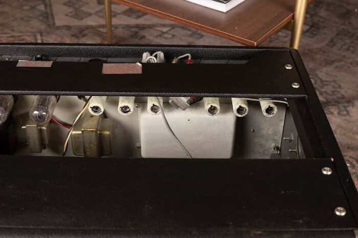 Fender Pro Reverb 1967 - Silverface - Image 10