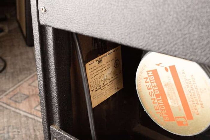 Fender Blackface Twin Reverb 1966 - Image 8