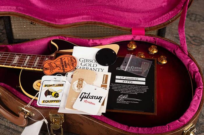 RARE! Gibson Custom Shop Les Paul 2017 - Crimson Sunset 25 MADE! - Image 7