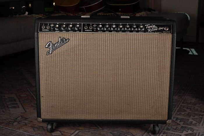 Fender Blackface Twin Reverb 1966 - Image 2