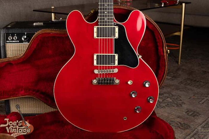 Gibson ES-335 Studio 1989 - Cherry - EMGs and Upgraded Bridge