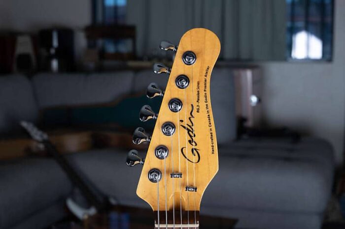 Godin Passion RG.3 2009 - FLAME Maple - Image 3