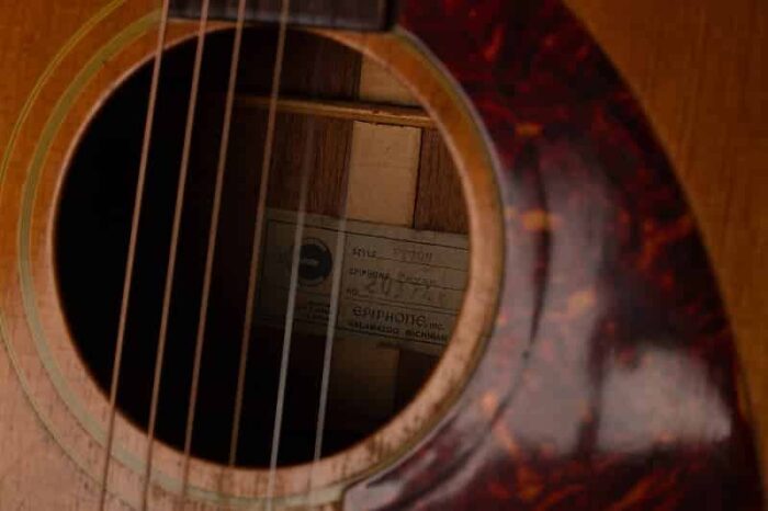 Epiphone Texan 1964 - Natural - Image 8