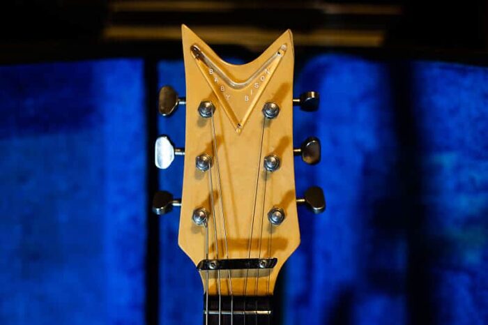 Baldwin Baby Bison 1960s Orange Burst - Image 4