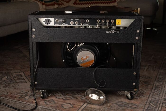 Fender Deluxe Reverb 1970s - Silverface - Image 3