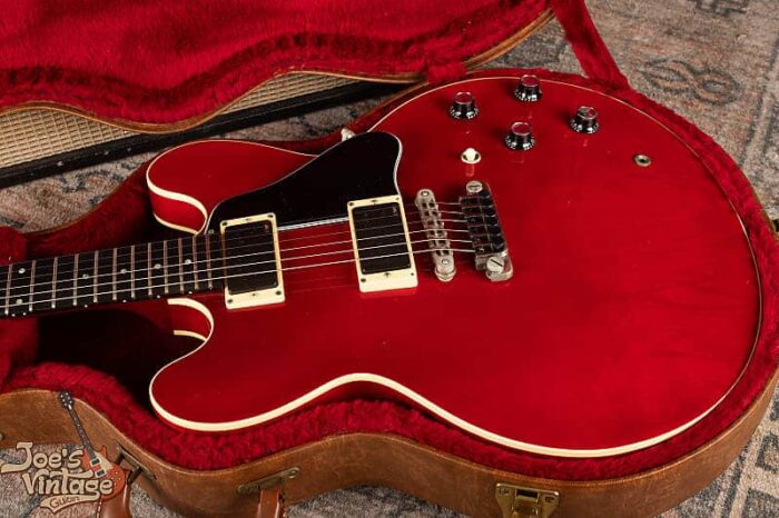 Gibson ES-335 Studio 1989 - Cherry - EMGs and Upgraded Bridge - Image 12
