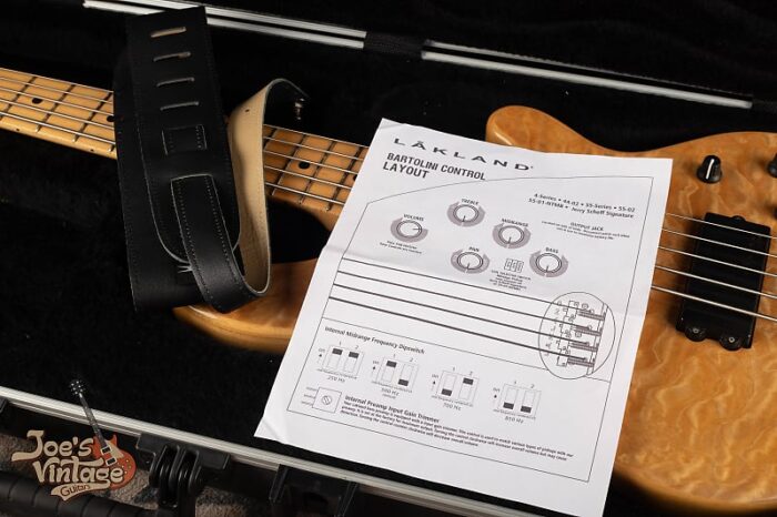 Lakland Shoreline sl55-02 Deluxe 2010s - Maple - Image 7