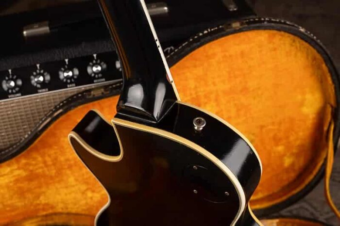 8lb 15oz! Gibson Les Paul Custom 1955 - Black - Image 11