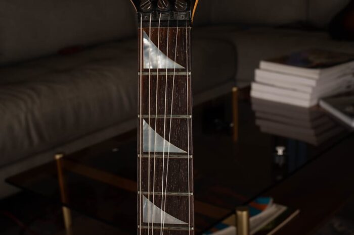Charvel Model 4 1980s - Lava Crackle - Image 4