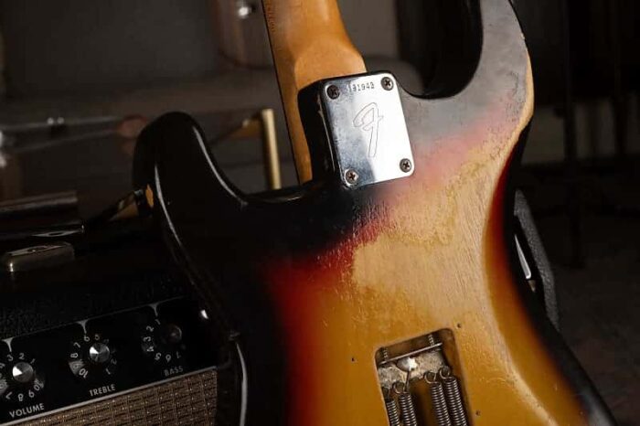 Fender Stratocaster 1966 - Sunburst - Image 13