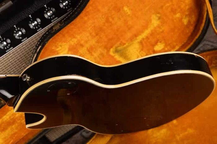 8lb 15oz! Gibson Les Paul Custom 1955 - Black - Image 14