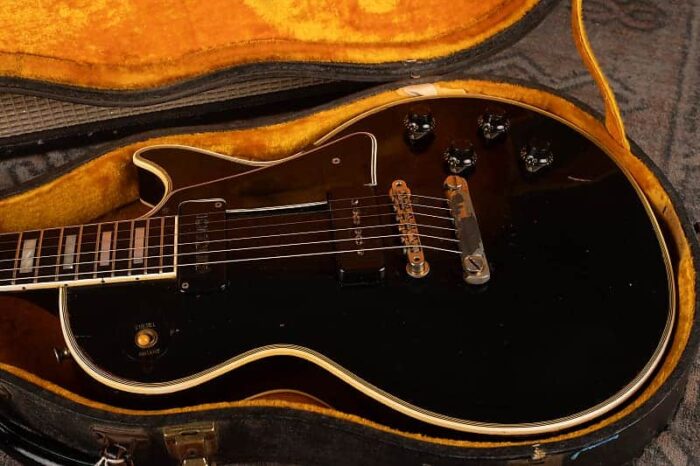 8lb 15oz! Gibson Les Paul Custom 1955 - Black - Image 16