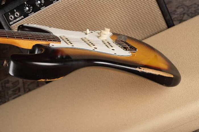 Fender Stratocaster 1966 - Sunburst - Image 17