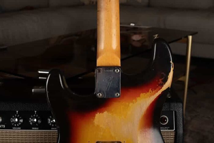 Fender Stratocaster 1966 - Sunburst - Image 12