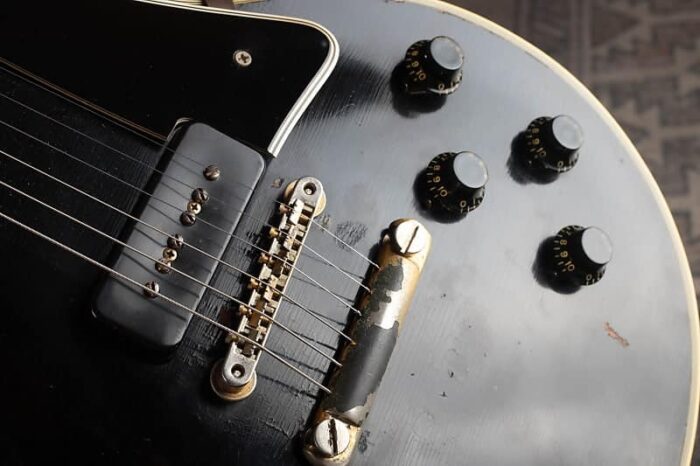 8lb 15oz! Gibson Les Paul Custom 1955 - Black - Image 17