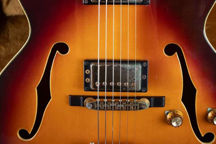 Yamaha AE1200S 1980s - Sunburst - Image 4