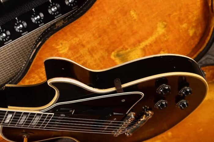 8lb 15oz! Gibson Les Paul Custom 1955 - Black - Image 15