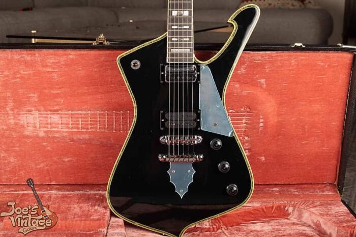 NEVER PLAYED Ibanez Iceman PS10 1992 - Black - SIGNED