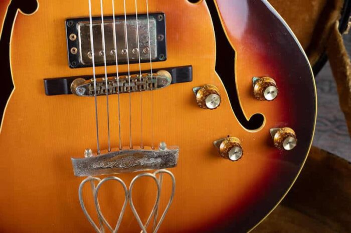Yamaha AE1200S 1980s - Sunburst - Image 6