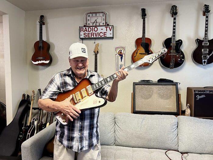 The FIRST Firebird Ever Made - Gibson Firebird VII 1963 - Sunburst - One Owner! - Image 3