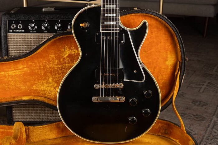 8lb 15oz! Gibson Les Paul Custom 1955 - Black