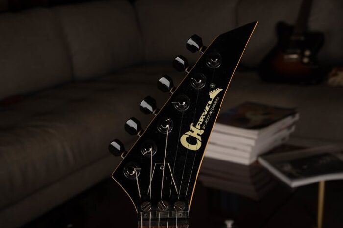 Charvel Model 4 1980s - Lava Crackle - Image 3