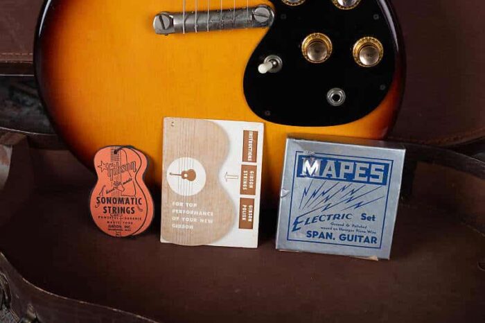 Gibson Melody Maker 1960 - Sunburst - Image 5