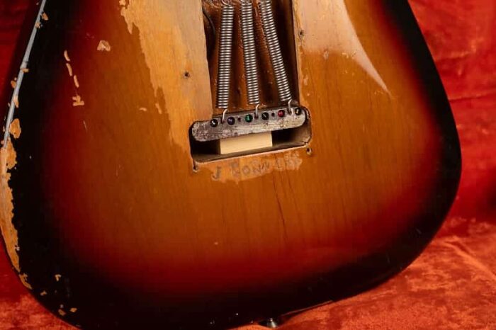 Jan. 1964 Fender Stratocaster - Sunburst - Image 12