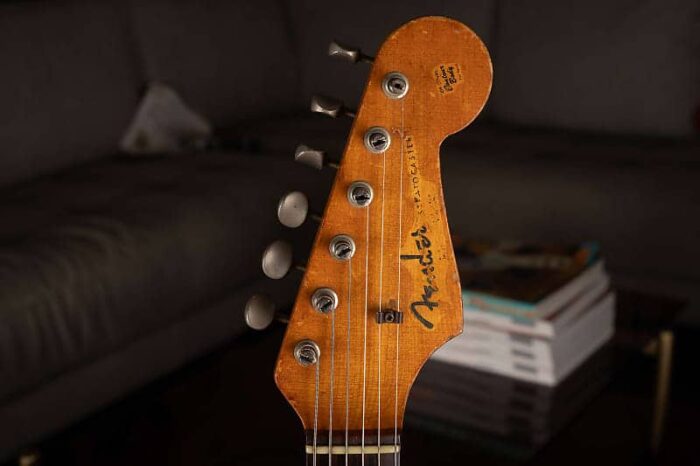 Jan. 1964 Fender Stratocaster - Sunburst - Image 3