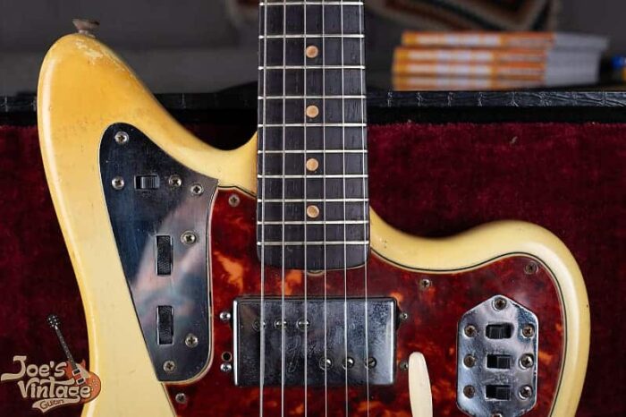 Fender Jaguar "Jagblaster" 1964 - Factory Blonde - Image 8