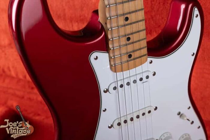 Fender Yngwie Malmsteen STratocaster 1996 - Candy Apple Red - Image 4