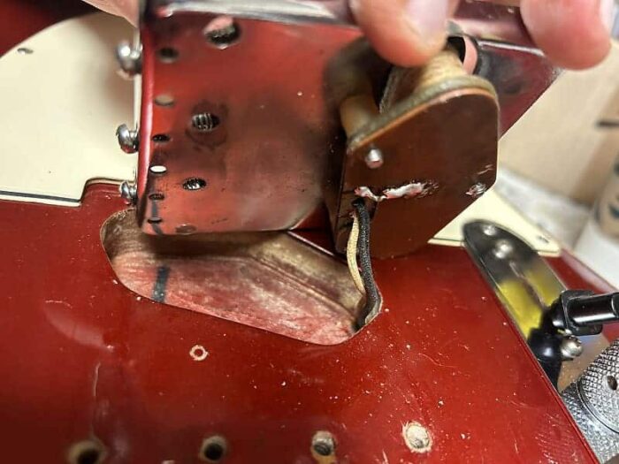 Fender Telecaster Custom 1968 - Factory Candy Apple Red - Image 22