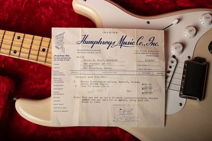 Fender Stratocaster 1956 - Blonde - Family Heirloom of 60+ Years! - Image 22