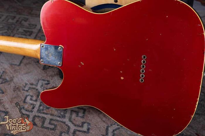 Fender Telecaster Custom 1968 - Factory Candy Apple Red - Image 15