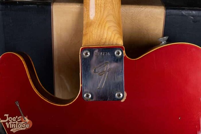 Fender Telecaster Custom 1968 - Factory Candy Apple Red - Image 16