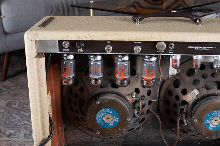 Fender Twin Amp 1960 - Blonde - RARE - Image 5