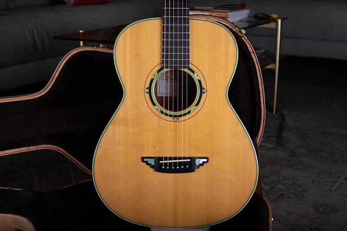 1 of 1 Pimentel 6-M Mesquite Southwest Custom Steel String 1998