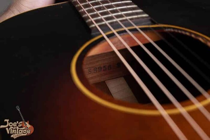 Gibson LG-2 1959 - Sunburst - RARE Factory Neck Stinger - Image 6